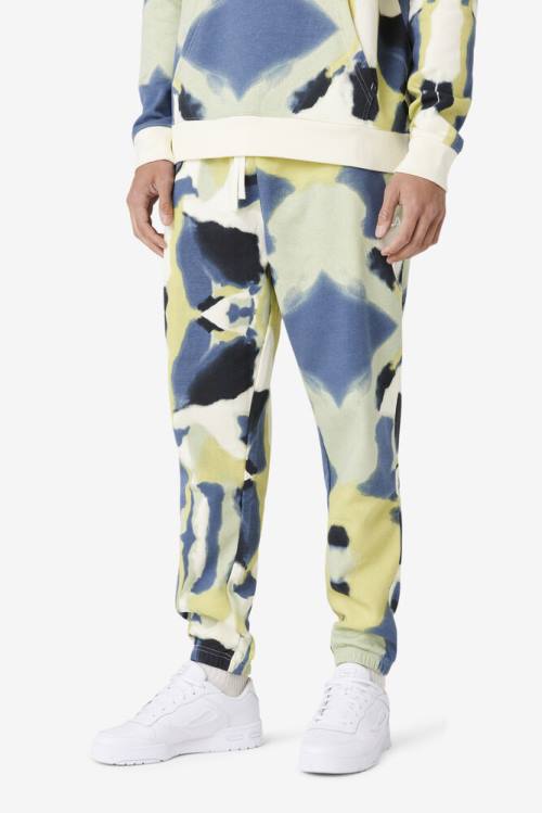 Fila Jabre Jogger Miesten Housut Keltainen Laivastonsininen Mustat | Fila165AS