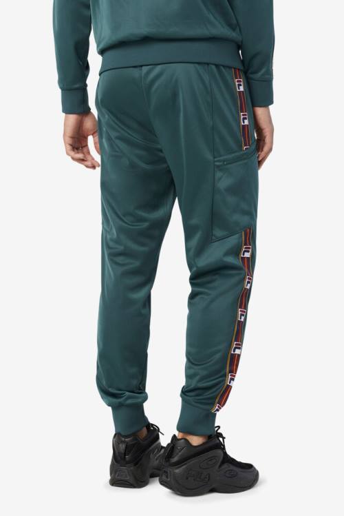Fila Jaxson Miesten Housut Oliivinvihreä | Fila836GS