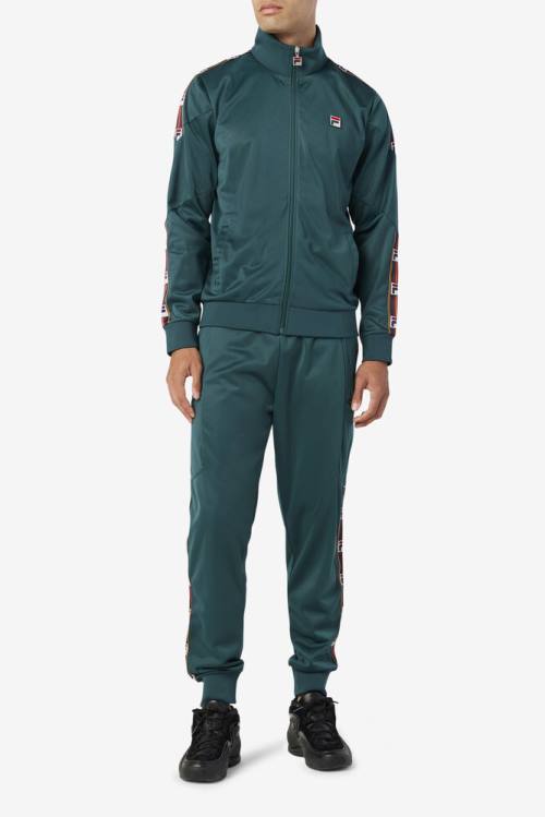 Fila Jaxson Miesten Housut Oliivinvihreä | Fila836GS