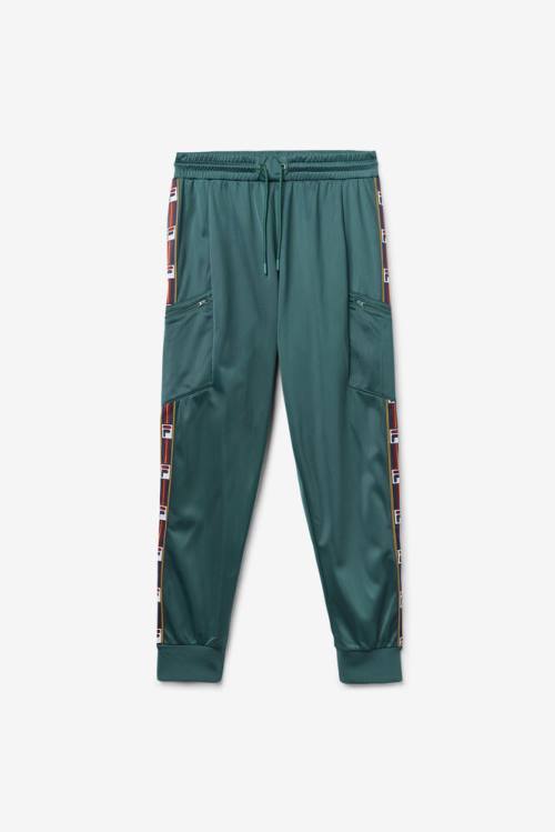 Fila Jaxson Miesten Housut Oliivinvihreä | Fila836GS
