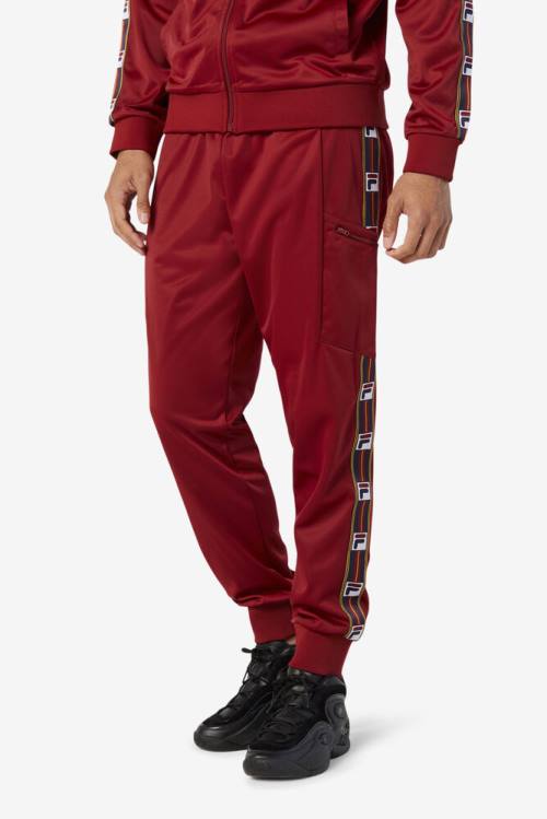 Fila Jaxson Miesten Housut Punainen | Fila729LD