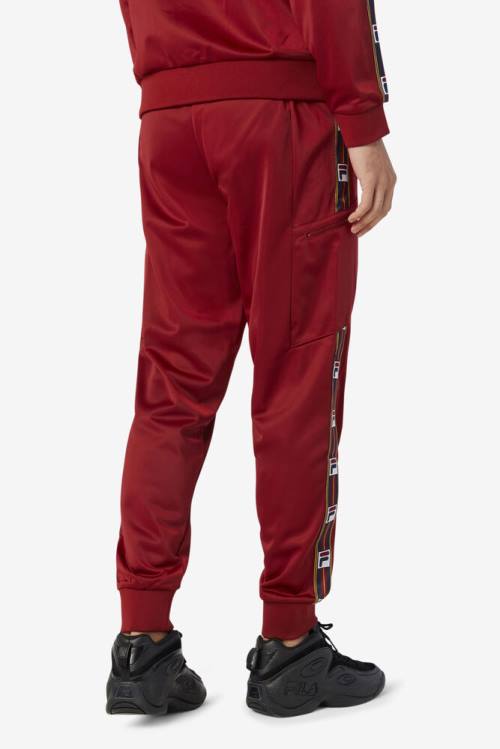 Fila Jaxson Miesten Housut Punainen | Fila729LD