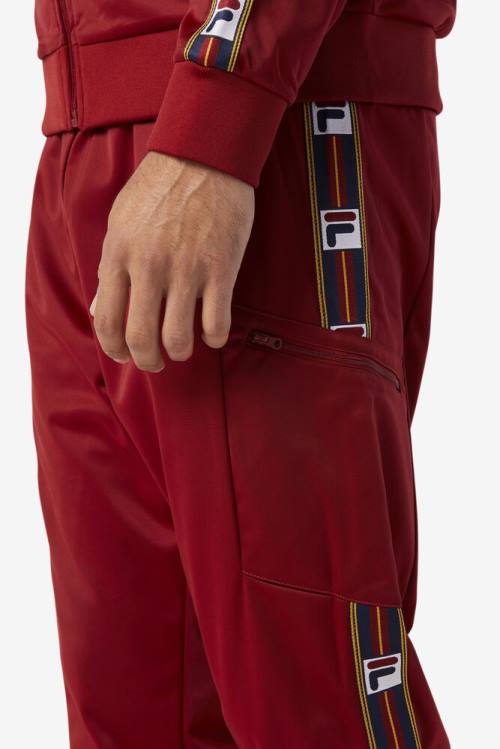 Fila Jaxson Miesten Housut Punainen | Fila729LD