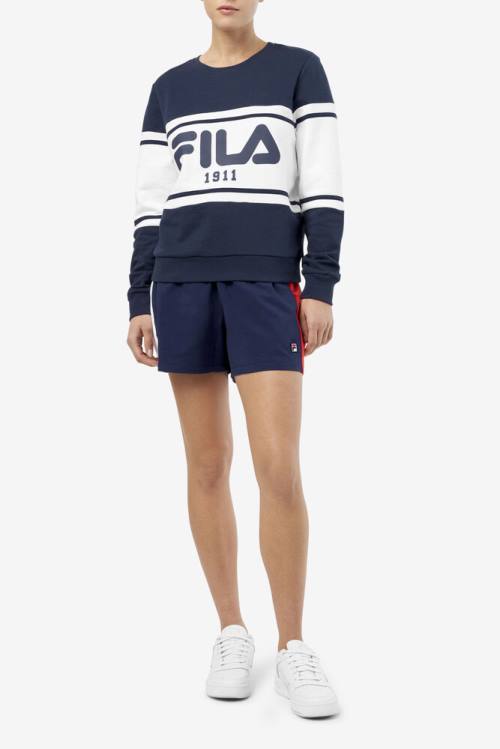 Fila Jayla Crew Naisten Puserot Laivastonsininen | Fila305QC