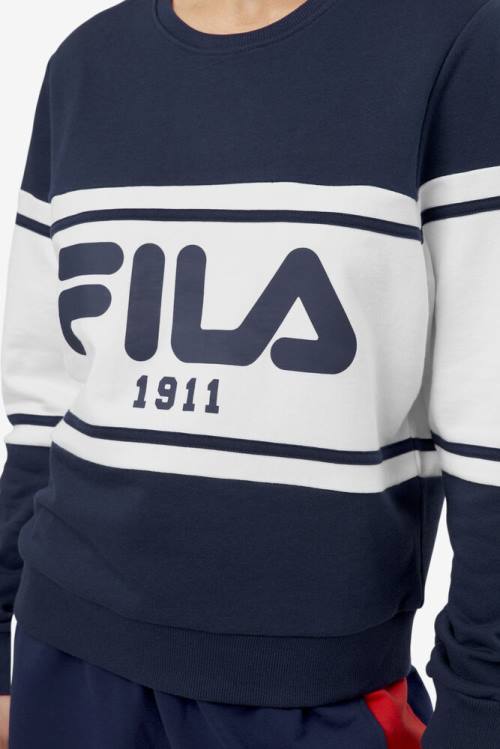 Fila Jayla Crew Naisten Puserot Laivastonsininen | Fila305QC