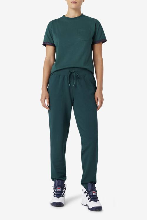 Fila Joelle Jogger Naisten Housut Oliivinvihreä | Fila659US