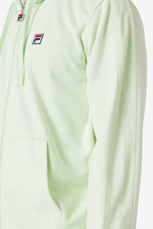 Fila Joey Full Zip Miesten Huppari Vaaleanvihreä | Fila621HK