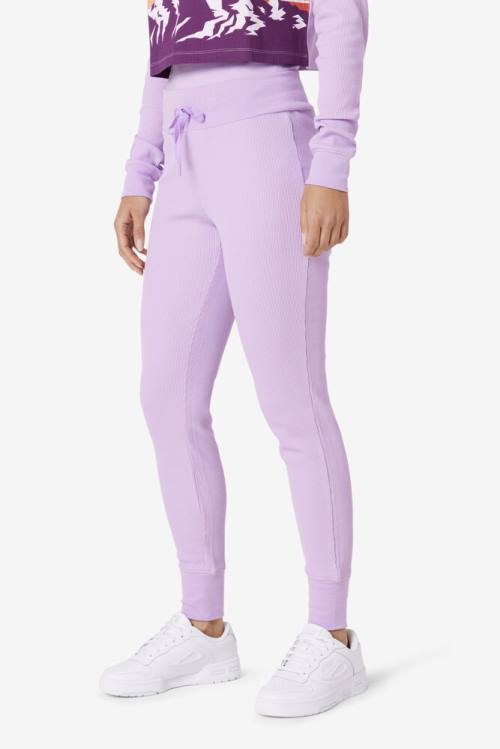 Fila Jordyn Thermal Jogger Naisten Housut Vaaleanvioletit | Fila196PH