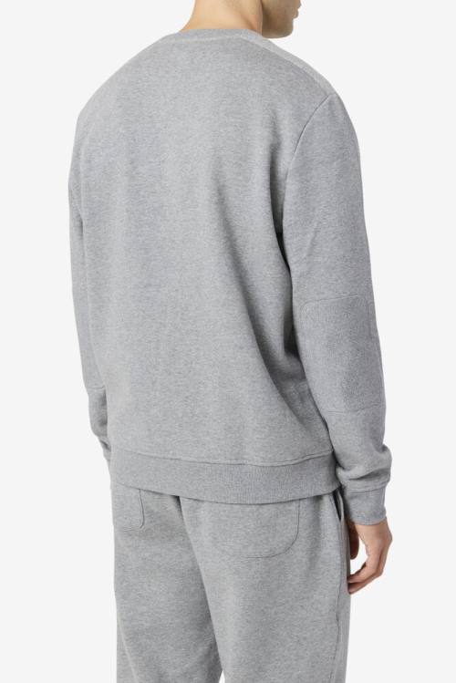 Fila Juddah Crew Miesten Puserot Harmaat | Fila605VZ