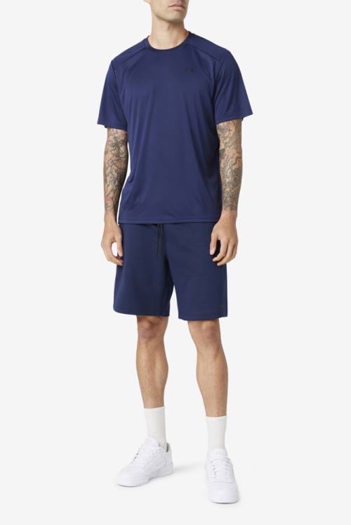 Fila Kaab Crew Miesten T Paidat Laivastonsininen Mustat | Fila598VE