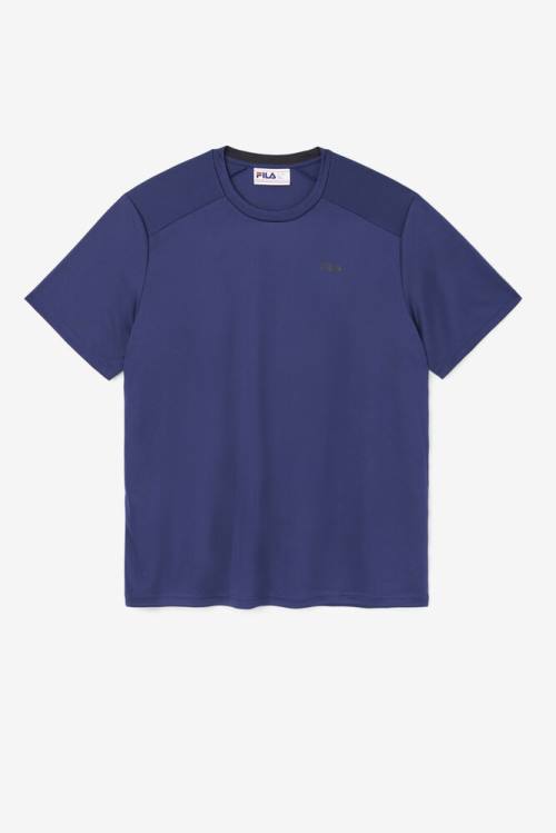 Fila Kaab Crew Miesten T Paidat Laivastonsininen Mustat | Fila598VE