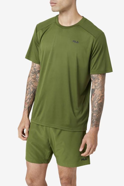 Fila Kaab Crew Miesten T Paidat Mustat | Fila481VP