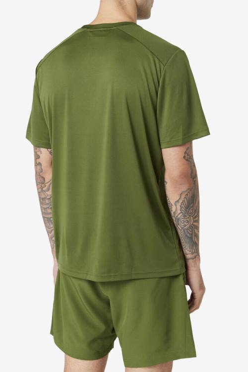 Fila Kaab Crew Miesten T Paidat Mustat | Fila481VP