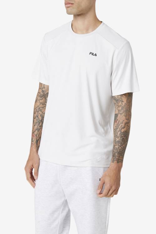 Fila Kaab Crew Miesten T Paidat Mustat | Fila604PF