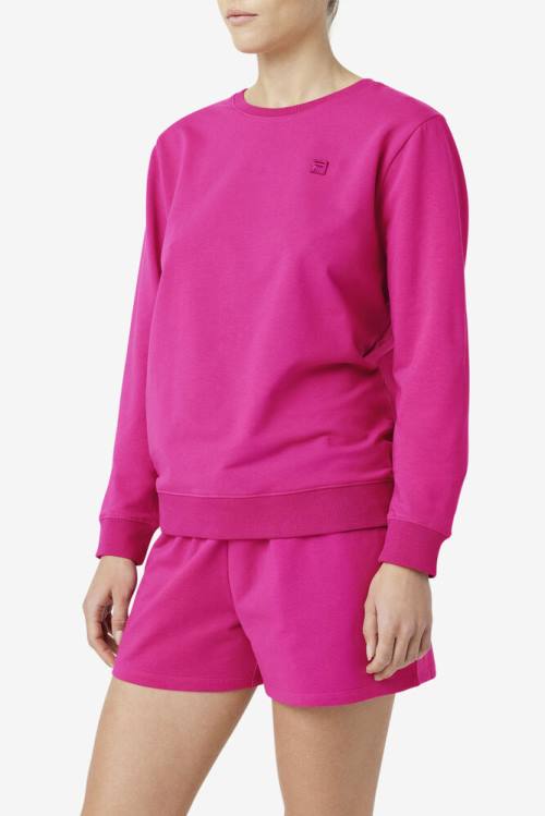 Fila Kaydence Crew Naisten Puserot Fuksia | Fila314ZP