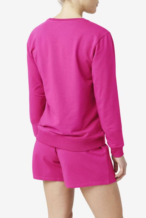 Fila Kaydence Crew Naisten Puserot Fuksia | Fila314ZP