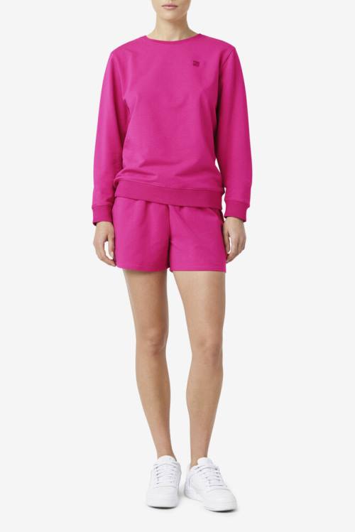 Fila Kaydence Crew Naisten Puserot Fuksia | Fila314ZP