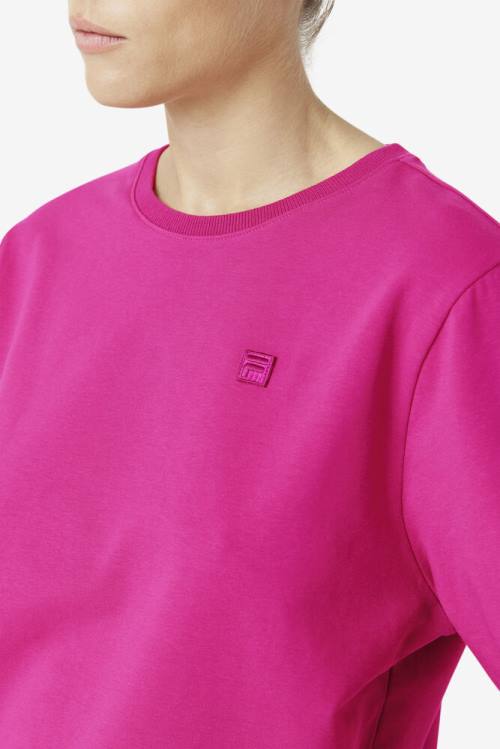 Fila Kaydence Crew Naisten Puserot Fuksia | Fila314ZP