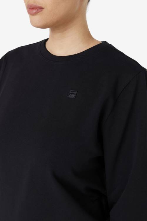 Fila Kaydence Crew Naisten Puserot Mustat | Fila634TC