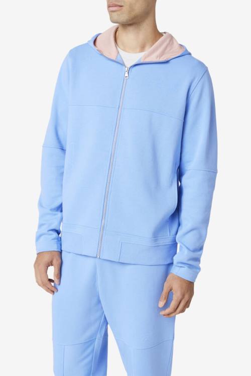Fila Kayra Full Zip Miesten Huppari Sininen Koralli | Fila073QI