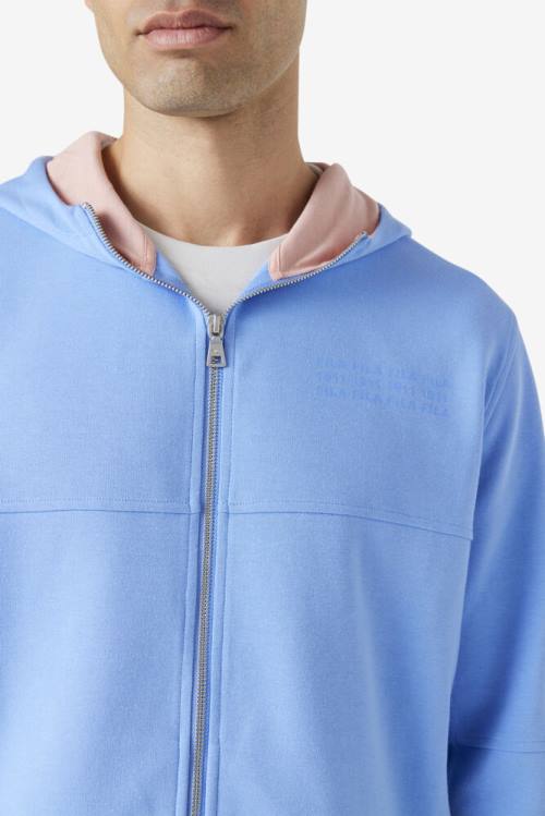 Fila Kayra Full Zip Miesten Huppari Sininen Koralli | Fila073QI