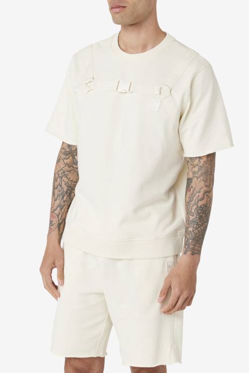 Fila Keaton Crew Miesten T Paidat Beige | Fila150IA