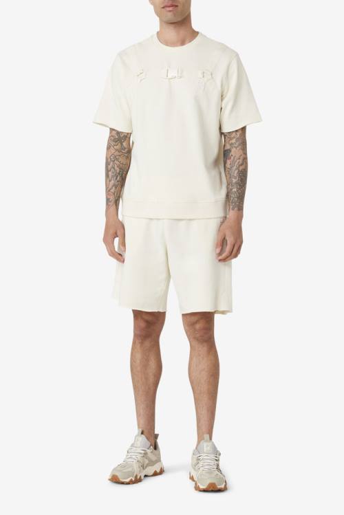 Fila Keaton Crew Miesten T Paidat Beige | Fila150IA