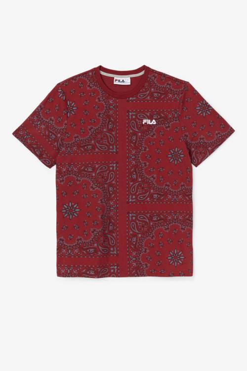 Fila Kensico Tee Miesten T Paidat Punainen | Fila546JH