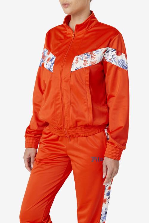 Fila Kiara Track Naisten Takki Oranssi | Fila461EM