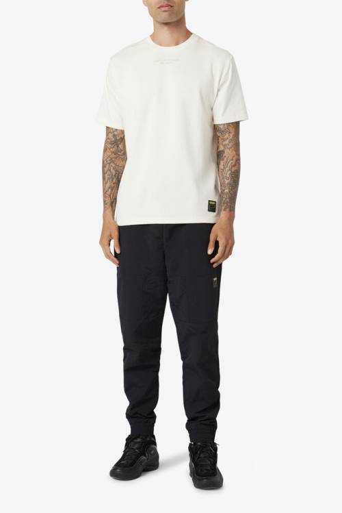 Fila Kirk Waffle Knit Tee Miesten T Paidat Valkoinen | Fila681LR