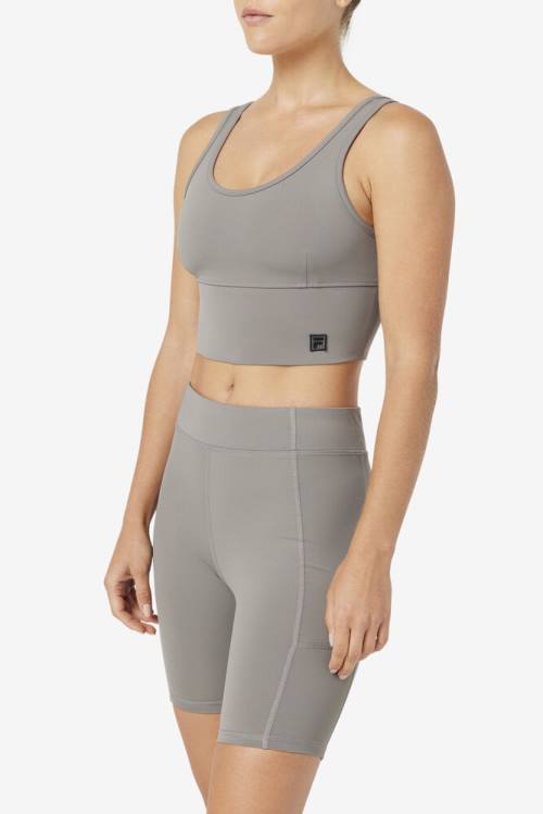 Fila Kora Bra Naisten Topit Harmaat | Fila690XH