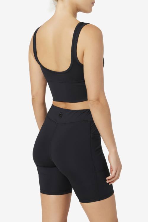 Fila Kora Bra Naisten Topit Mustat | Fila912UA