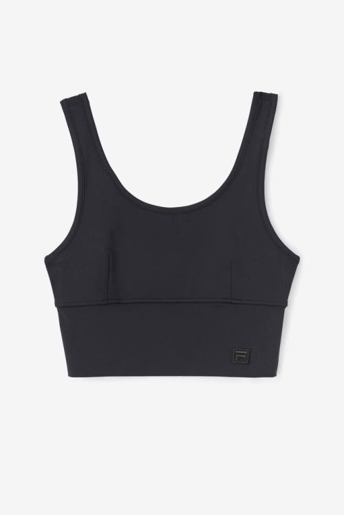 Fila Kora Bra Naisten Topit Mustat | Fila912UA