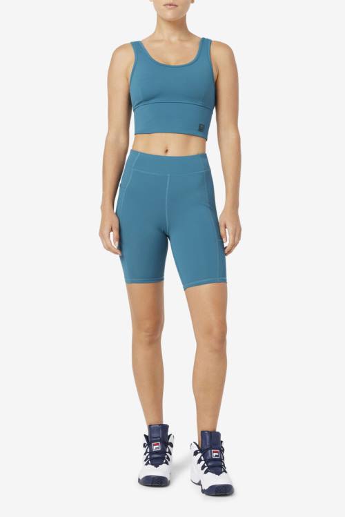 Fila Kora Bra Naisten Topit Sininen Koralli | Fila598BI