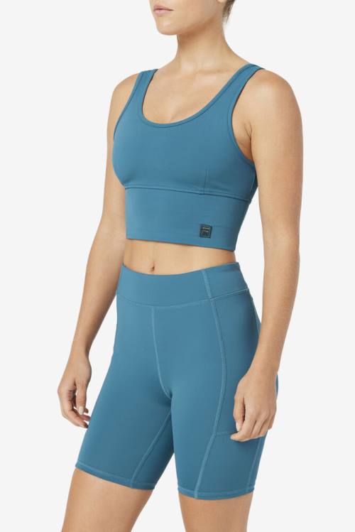 Fila Kora Bra Naisten Topit Sininen Koralli | Fila598BI