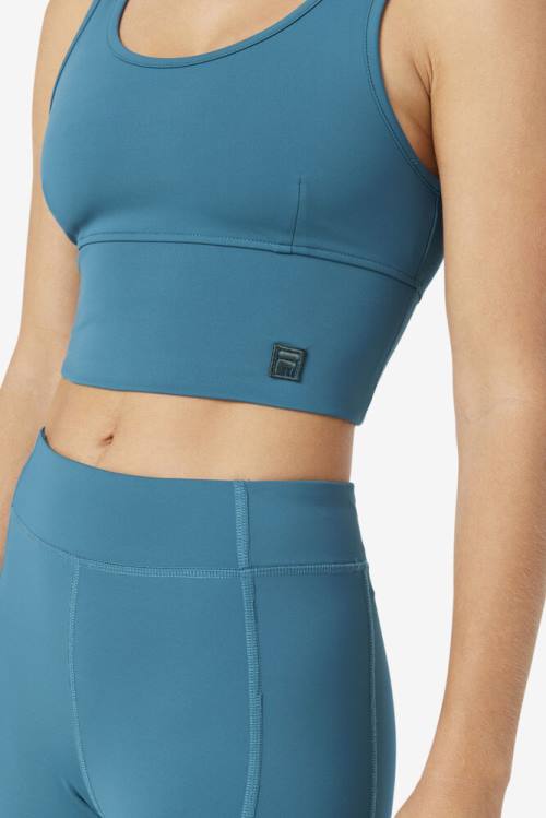 Fila Kora Bra Naisten Topit Sininen Koralli | Fila598BI