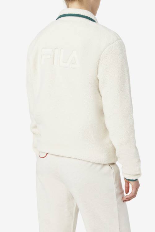 Fila Kyomi Quarter Zip Pullover Naisten Takki Beige | Fila758HA