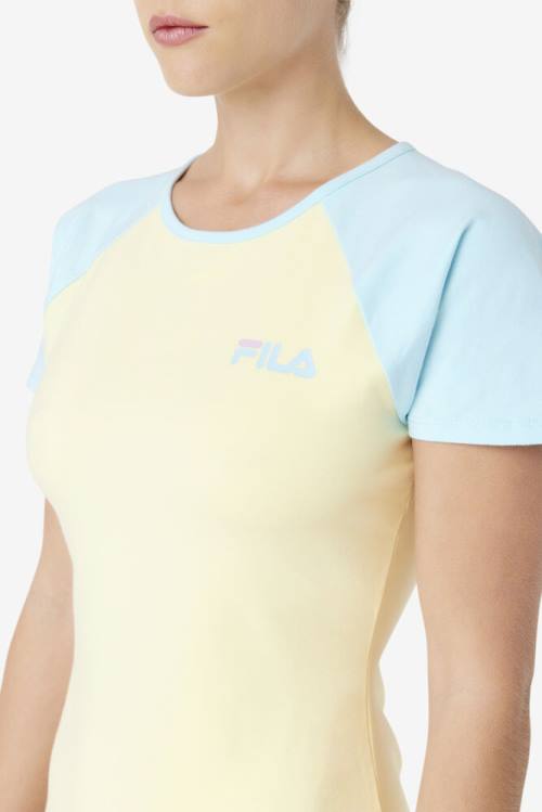 Fila Kyra Naisten Mekko Keltainen | Fila906UE