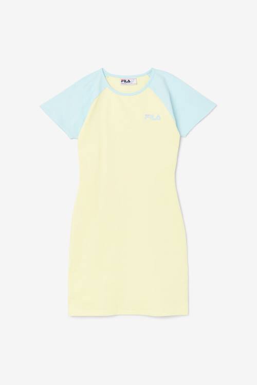 Fila Kyra Naisten Mekko Keltainen | Fila906UE