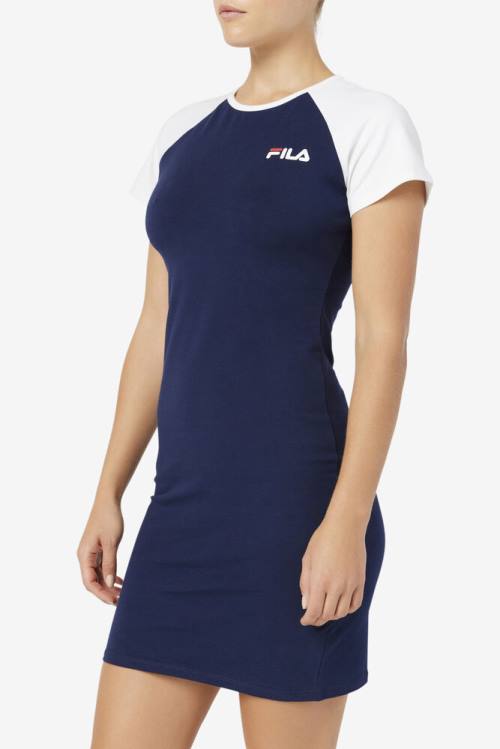 Fila Kyra Naisten Mekko Laivastonsininen | Fila732RZ