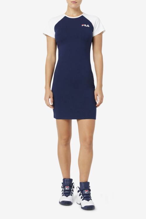 Fila Kyra Naisten Mekko Laivastonsininen | Fila732RZ