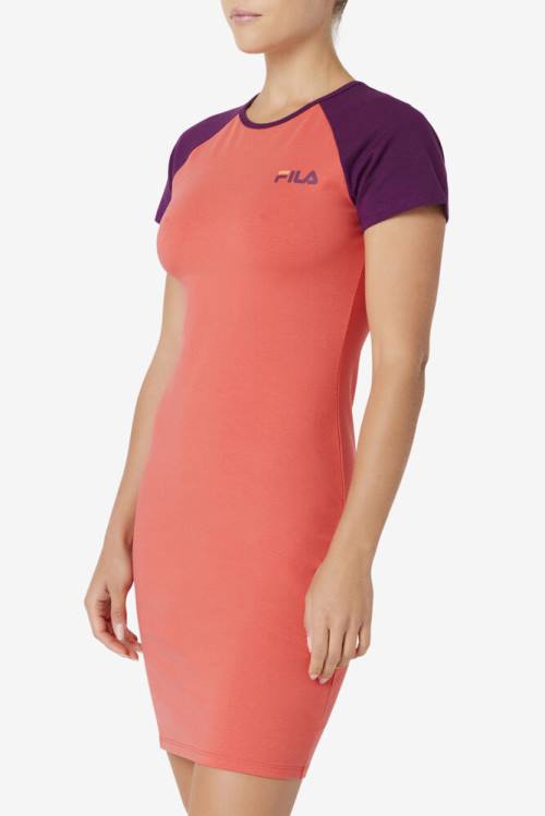 Fila Kyra Naisten Mekko Punainen | Fila309XT