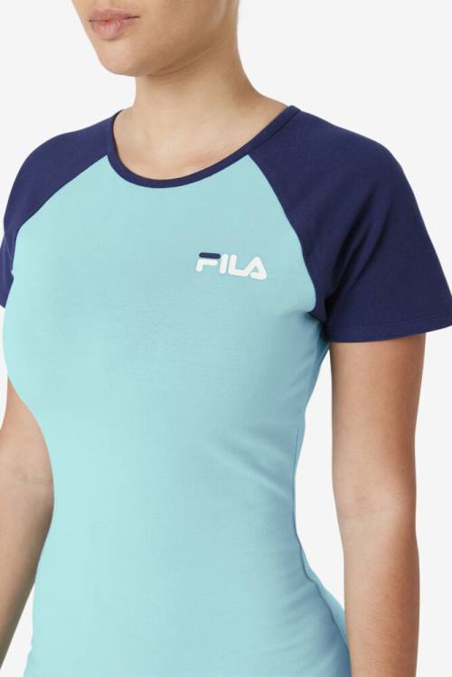 Fila Kyra Naisten Mekko Vaaleansininen Laivastonsininen | Fila380BZ