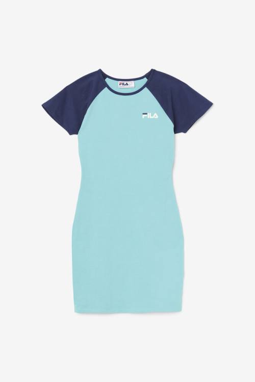 Fila Kyra Naisten Mekko Vaaleansininen Laivastonsininen | Fila380BZ