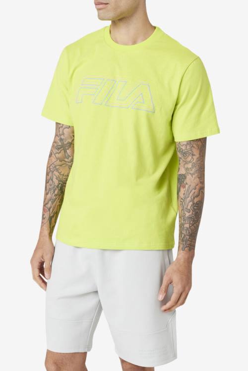 Fila Lakosa Tee Miesten T Paidat Vaaleanvihreä | Fila538ZL