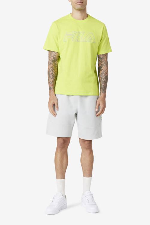 Fila Lakosa Tee Miesten T Paidat Vaaleanvihreä | Fila538ZL