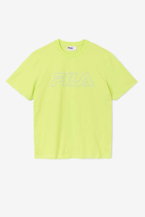 Fila Lakosa Tee Miesten T Paidat Vaaleanvihreä | Fila538ZL