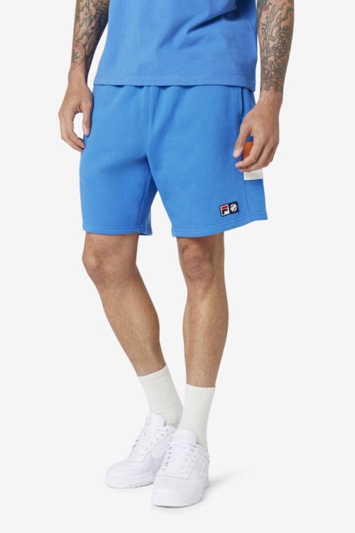 Fila Langlen Miesten Shortsit Sininen Valkoinen Koralli Pinkki | Fila612GW