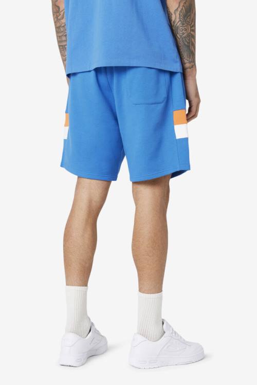 Fila Langlen Miesten Shortsit Sininen Valkoinen Koralli Pinkki | Fila612GW