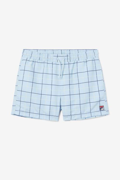 Fila Linecall Swim Miesten Shortsit Sininen Laivastonsininen Keltainen | Fila736PN